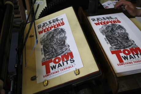 Rick Allen Tom Waits broadside