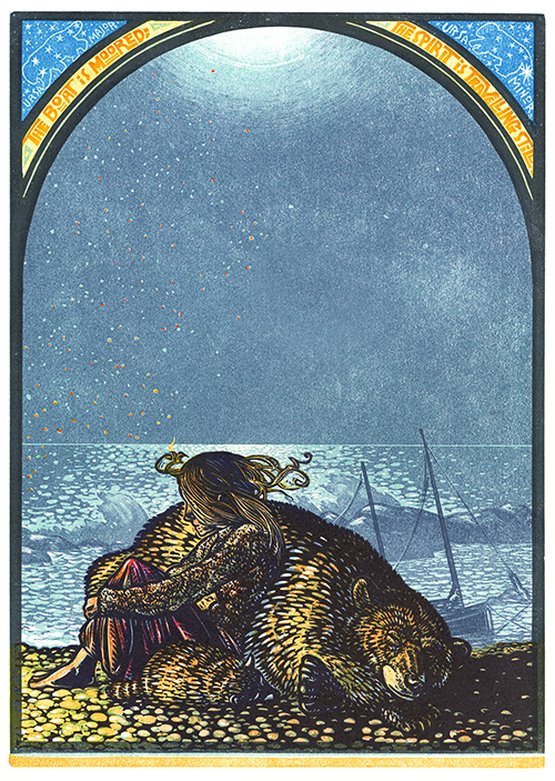 The Trapper's Daughter and the Driftwood Fire