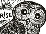 Surprise Owl at the Kenspeckle Letterpress