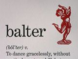 Balter at the Kenspeckle Letterpress