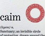 Caim note card