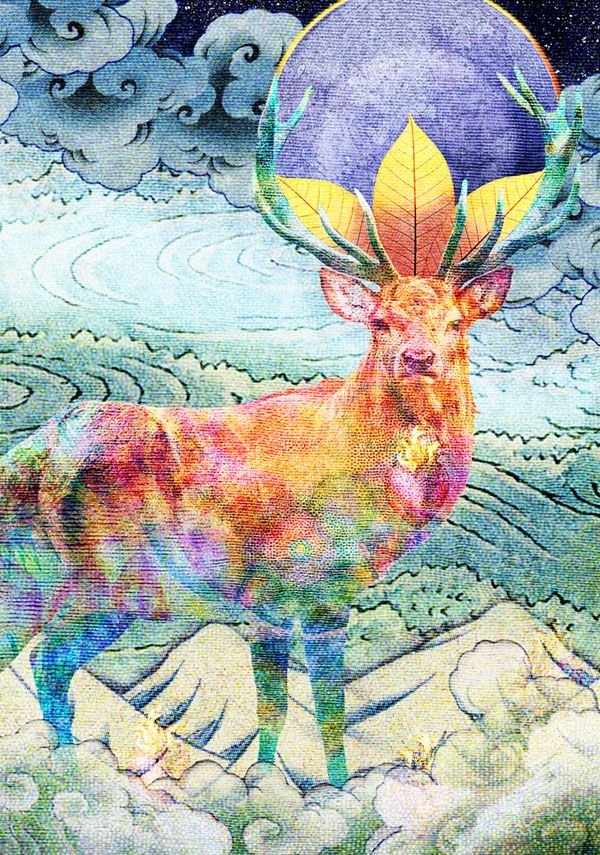 Rick Allen: Deer Spirit Moon