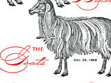 Goats of Christmas Past at the Kenspeckle Letterpress