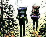 On The Trail (Fall Hikers)