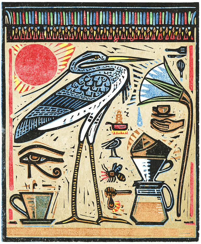 Rick Allen: Great Blue Hieroglyphics